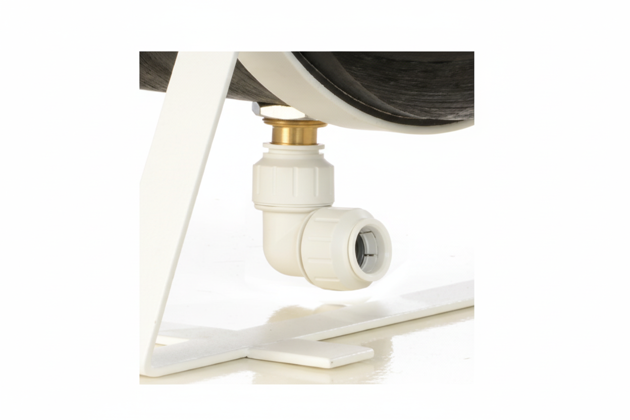 Provess accoumulator outlet horizontal